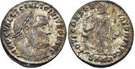 ROMAN AE Licinius I. 308-324 AD. AE Silvered Follis (3.45g, 21mm). Heraclea mint. Struck 313/4 AD. RIC 6 -