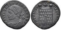 ROMAN AE Follis Crispus, Caesar. 317-326 AD. (2.99g, 19mm). Treveri mint. Struck 325/6 AD. RIC 266 -