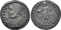 ROMAN AE Follis Licinius I. 308-324 AD. (3.31g, 19mm). Alexandria mint. Struck 317/8 AD. RIC 23 -