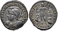 AE Follis 317-324 AD ROMAN Licinius II, Caesar.    (3.00g, 20mm). Alexandria mint. Struck 321-4 AD. RIC 30 VF
