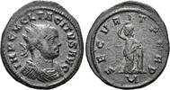 AE Antoninianus 276 AD ROMAN Tacitus. 275-276 AD.   (3.38g, 22mm). Ticinum mint. Struck  RIC 163 VF