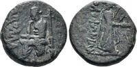 AE 50 BC Diverse Ionia, Kolophon. Circa  AE 18mm (6.34g). Apollas, magistrate. Kinns 176 