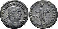 ROMAN AE Follis Constantine I 'the Great'. 307-337 AD. (2.66g, 19mm). Lugdunum mint. Struck RIC 34 -
