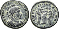ROMAN AE Follis Constantine I ‘the Great’. 307-337 AD. (3.25g, 18mm). Ticinum mint. Struck 318/9 AD. RIC 87 -