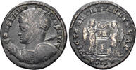 ROMAN AE Follis Constantine I 'the Great'. 307-337 AD. (3.19g, 19mm). Siscia mint. Struck RIC 95 -