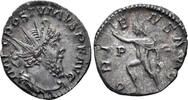 Antoninianus 268 AD ROMAN Postumus. 260-268 AD. BI   (2.82g, 20mm). Treveri mint. Struck  RIC 316 