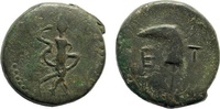 Pisidia AE 18 Etenna. 1st century AD. Sickle-shaped knife