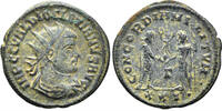 ROMAN AE Diocletian. 284-305 AD. AE Radiatus (3.63g, 21mm). Antioch mint. Struck RIC 325 -
