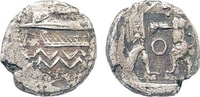 Phoenicia Sixteenth Shekel Sidon. Baalshillem (Sakton) II. Circa 401-365 BC. Persian king