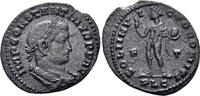 ROMAN AE Follis Constantine I 'the Great'. (3.42g, 25mm). Lugdunum mint. Struck 309-10 AD. RIC 13 -