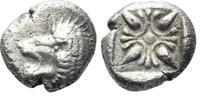 GREEK AR Diobol Ionia, Miletos. Late 6th- early 4th&nbsp;Century BC.  / 1/12t... 40,00 EUR  zzgl. 6,00 EUR Versand