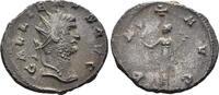 ROMAN AE Antoninianus Gallienus. (3.28g, 21mm). Milan mint. Struck 264-7 AD. RIC 499 -
