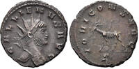 ROMAN AE Antoninianus Gallienus. 253-268 AD. (3.54g, 20.5mm). 'Zoo' series. Rome mint. Struck 267/8 AD. RIC 207 -