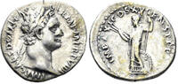 ROMAN AR Denarius Domitian. 81-96 AD. (3.10g, 20mm). Rome mint. Struck RIC 688 -