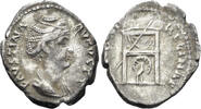 ROMAN AR Denarius Diva Faustina I. Died 141 AD. (3.24g, 19mm). Rome mint. Struck 141-61 AD. RIC 353 -