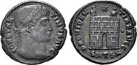 ROMAN AE Follis Constantine I 'the Great'. (3.01g, 20mm). Thessalonica mint. Struck 326-8 AD. RIC 153 -