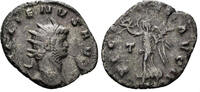 NEW AE Gallienus, AE Silvered Antoninianus (2.34 gm, 21mm). Rome mint. MIR 358e -