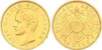 Bayern 20 Mark Gold Otto 1886-1913.