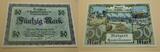 Deutsches Reich - Memelgebiet 1/2-1-2-5-10-20-50-100 Mark 1922 Notgeld der Handelskammer des Memelgebiets II