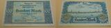 Deutsches Reich - Memelgebiet 1/2-1-2-5-10-20-50-100 Mark 1922 Notgeld der Handelskammer des Memelgebiets II