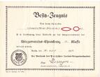 Deutsches Reich, Weimar, 3.Reich 1871-1935 Dokumentennachlass Besitzzeugnisse Kriegervereinsabzeichen