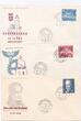 Saarland div. div. 16x FDC + 6x GRATIS