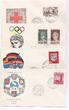 Saarland div. div. 16x FDC + 6x GRATIS