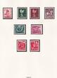 Deutsches Reich div. 1934-1945 Lot ab 1943 bis 1945 + Dienstmarken postfrisch