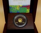 Gabun 3000 Francs; 1000 Francs 2014 Nelson Mandela - Dedication Set (Gold + Silber) PP, gekapselt in Originalverpackung mit Zertifikat