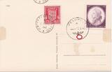 Deutsches Reich 1933-1945 Propaganda-Postkarte A.H. und Mussolini - Zwei Staatsmänner u. Freunde...-
