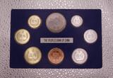 China KMS 1981 Jahr des Hahns - Münz-Set - Shanghai Mint PP in Originalverpackung