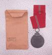 3. Reich 1933-1945 Medaille Winterschlacht im Osten (Ostmedaille) Band/Verleihungstüte (Deschler 1)