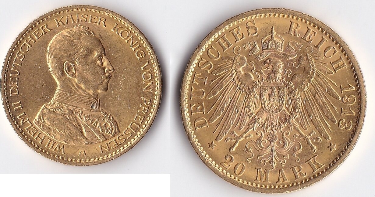 37+ Deutsches Teich 20 Mark 1876 Münzstätte A, Kauf mittelalter