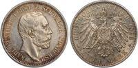 Schwarz-Sond 2 Mark 1896-A Karl Günther PCGS AU58