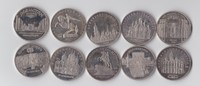 Russland - UDSSR 10x 5 Rubel 10x 5 Rubel 1988 bis 1991