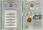 BRD 10 Euro Numisblatt 4/2009 Universität Leipzig