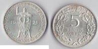 Deutsches Reich - Weimar 5 RM Rheinlande