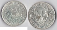 Deutsches Reich - Weimar 3 RM Bremerhaven