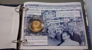 DDR 10x Gegenprägungen auf originalen 5 Mark Münzen DDR komplett