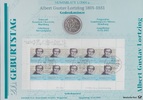 BRD 10 DM Numisblatt 1/2001 Albert Gustav Lortzing