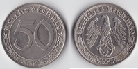 3.Reich 50 Reichspfennig Kursmünze