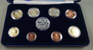 Finnland KMS Kursmünzensatz mit Silbermedaille -