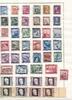 Österreich div. 1945-1947 Landschaften, Vereinte Nationen, Dr. Karl Renner (auch geschnitten aus Blocks) gestempelt