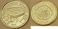 Liberia 10 Dollars Fußball-Stadion Genf -