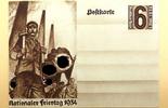 3.Reich Propaganda-Postkarte -Nationaler Feiertag 1934- -