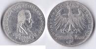 BRD 5 DM 1955 F Gedenkmünze - Schiller vz