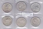 Deutsches Reich 6x 5 RM Kpl. Jahrgang - Gedenkmünzen Lessing -