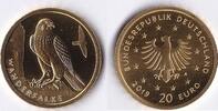 BRD 20 Euro Heimische Vögel - Wanderfalke 1/8 Unze Gold -