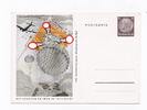 Deutsches Reich Postkarte Propaganda-Postkarte - Mit unseren Fahnen ist der Sieg! -