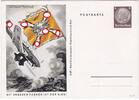 Deutsches Reich Postkarte Propaganda-Postkarte - Mit unseren Fahnen ist der Sieg! -